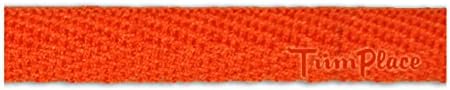 3/8 Inch Twill Tape (Orange)