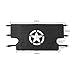 Hooke Road Jeep Wrangler Rear Trunk Cargo Storage Extension Cover Shield for 2007-2018 Jeep Wrangler JK Unlimited (4-Door Only)