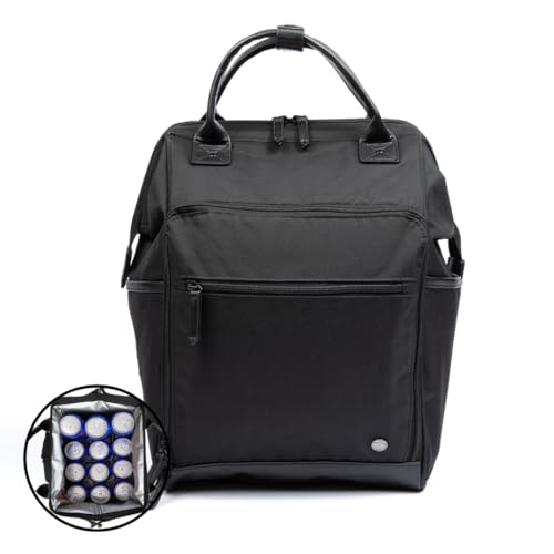 First Lifesaver Backpack Cooler, Lunch Bag with Insulated Leak-Proof Thermal for Women, Nurses, Nursing Students (Black)