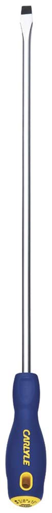 Carlyle Hand Tools Screwdriver - Round Blade - Slotted - 3/8"