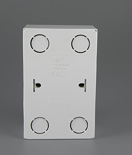 2-fach Aufputz Steckdose NEU 2 steckplätze Schucko Steckdose 2-fach (2-fach) – Bild 4