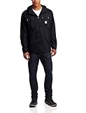 Carhartt Men's Big & Tall Rockford Rain Defender Jacket,Black,XX-Large Tall
