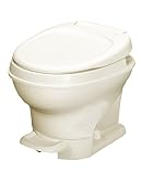 Thetford 31651 Parchment Aqua Magic V RV Toilet Pedal Flush-Low Profile Color-Thetford-31651