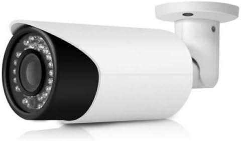 Dripstone 4MP IP Bullet Camera 2.8mm-12mm Motorized Varifocal Lens Outdoor IP66 White