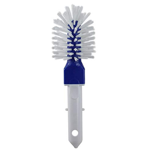 Northlight Swimming Pool And Spa Corner Scrub Brush 11" Bluewhite