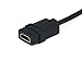 Monoprice 6inch 34AWG High Speed HDMI Cable With Ethernet - HDMI Micro Connector male to HDMI Connector female - Black