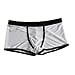 HP95(TM) Men's Bikini Underwear, Low Waist Mesh Transparent Sexy Boxers Bulge Comfy Shorts Underpants Underwear (XL, C)