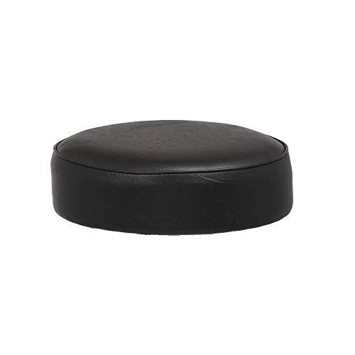 Barstool Replacement Seat Cushion Heavy Duty Fabric Backed Black