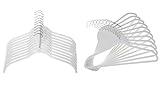 Joy Mangano JHR011000 24 Pk Suit/Shirt Huggable Hangers, White
