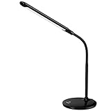 AUKEY Desk Lamp, 6W Table Lamp with Touch-Sensitive Control Button and Three Brightness Levels for Your Home or Office
