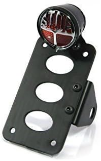 Alchemy Parts Motorbike Tail light with Number Plate Holder License Plate LED Axle fit - Side Mount (Style 12130)