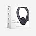LilGadgets Connect+ Foldable Kids Headphones for School - On-Ear Wired Headphones with Mic - Volume Limited, Noise Reduction & SoftTouch Padding - SharePort Technology for Multiple Kids - Black