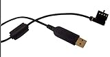 Tinpec USB Pc Data Cable for Garmin Geko 201,301,Etrex Seriels(but NOT Legend C),Golflogix GPS Receivers,golflogix Golf GPS