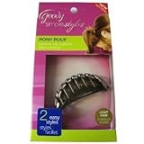 Goody Simple Styles Pony Pouf, Colors May Vary (Pack of 3)