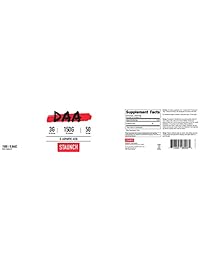 Staunch D-Aspartic Acid, 1 botella