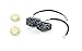 TST Industries LED Front Flushmount Turn Signals for 2017+ Kawasaki Z125 with 2-2 Signal Plug Converters and Flasher Relay (Smoke)
