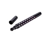 Weixinbuy Hearts/Star Stamp Tattoo Pen Trendy Dual-Use Black Eyeliner