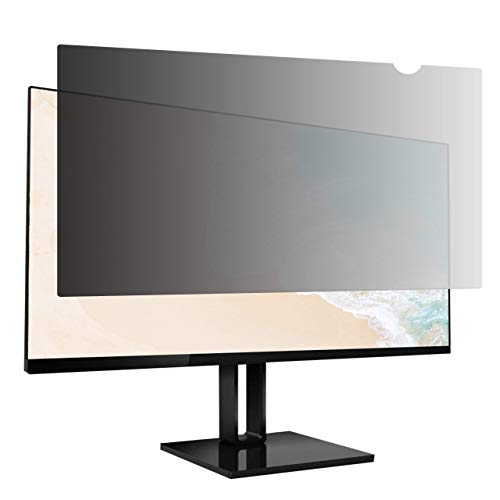 AmazonBasics Privacy Screen Filter for 28 Inch 16:9 Widescreen Monitor (Renewed)