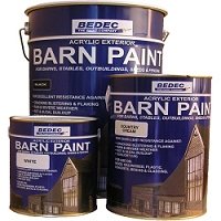 Bedec Barn Paint Light Grey Semi Gloss 5 Litres Amazon Co