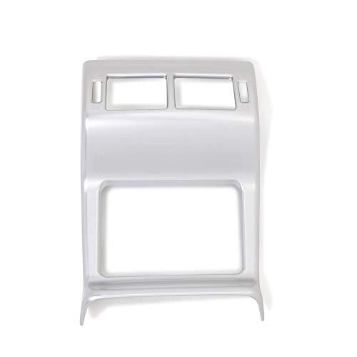 kadore Interior Rear Seat Air Condition Cover Trim Bezel fit for Jaguar F-PACE 2016 2017 2018 ABS Matte