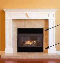 Draft Décor Magnetic Fireplace Vent Cover MADE IN