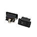 uxcell 2 Pcs Universal Black Electric Power Window Lifter Switch