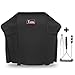 Kingkong Gas Grill Cover for Weber Spirit 200 and Spirit II 200 Series 2 Burner Gas Grill, Including Grill Brush, Tongs and Thermometer