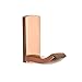 Aothpher Wall Mounted Copper Towel and Robe Hook for Bath Kitchen Heavy Duty,Rose Gold Polished