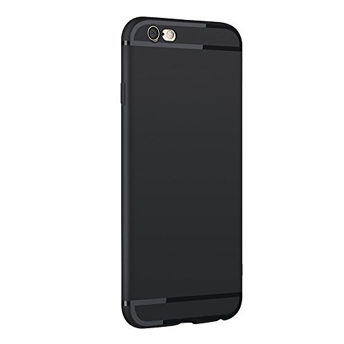 Iafand iPhone 6 Plus Case, iPhone 6s Plus Case,[Ultra-Thin] & [Soft Touch] Premium Matte TPU Protect Cover for iPhone 6 Plus/6s Plus 5.5 inch (Black)