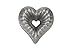 Nordic Ware Platinum Collection Cast Aluminum Fancy Heart Pan