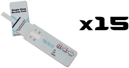 15 Single Panel Opium Drug Test (Opi, Opiates, Heroin, Codeine, Morphine) w/cassette 15 Units
