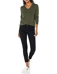 Amazon Essentials Women's 100% Cotton Long-Sleeve