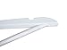 Amber Home 20 Pack Wooden Hangers with Non Slip Pant Bar - White Wood Coat Hangers for Shirts, Jackets, Dress