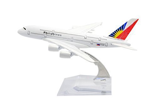 TANG DYNASTY(TM 1:400 16cm Air Bus A380 Philippine Airlines Metal Airplane Model Plane Toy Plane Model