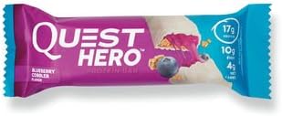 Quest Hero Protein, Blueberry Cobbler, 4 Little Bars