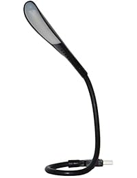 Lámpara de lectura USB con 14 ledes con cuello de cisne flexible para ordenador portátil, escritorio, PC y MAC + ajuste de encendido apagado