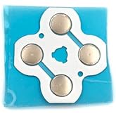 Replacement ABXY Button Membrane Button Stickers Conductive Pad for New 3DS XL LL Repair Parts (for new 3ds XL)