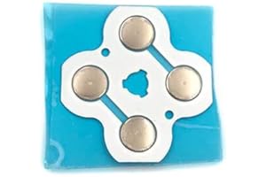 Replacement ABXY Button Membrane Button Stickers Conductive Pad for New 3DS XL LL Repair Parts (for New 3ds XL)