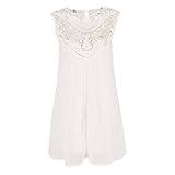 Weixinbuy Women Summer Casual Sleeveless Mini Dress S