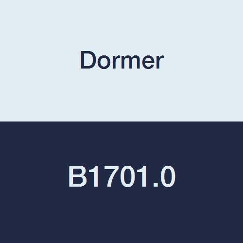 Dormer B170 B1701.0 HSS-E High Speed Cobalt Steel Straight Shank Chucking Machine Reamer - Incremental Sizes, Diameter 1.00 mm, Single Pack