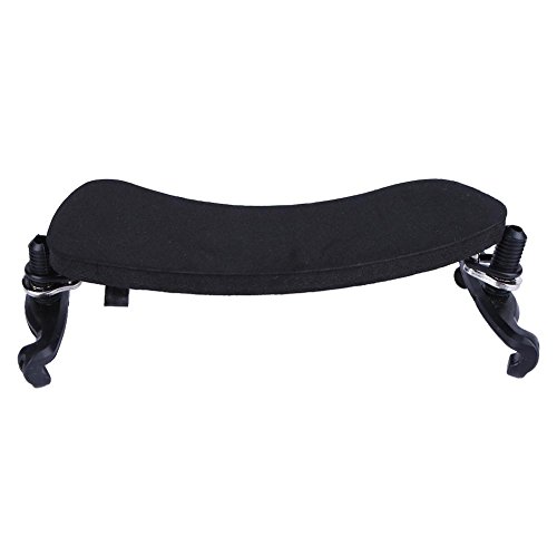 Adjustable Violin Shoulder Rest for 1/2-1/4-1/8 Violin Fiddle Viola Violin with Collapsible and Height Adjustable Feet