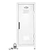 Mini Locker with Lock and Key White -10.75