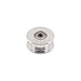 WINSINN GT2 Idler Pulley - 20 Toothless, 3mm Bore, for 6mm Width Timing Belt, Aluminum - Ideal for 3D Printers, CNC Machines (5-Pack)