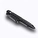 Tactical Pen Black Aluminium Body Self Defense Weapons, Tactical Head Pen Car Window Breaker, Emergency Survival Tactical Pens with 1 Ink Refill