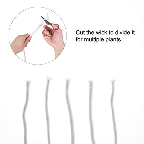 ORIMERC 90 feet 1/6 inch Self Watering Capillary Wick Cord Vacation