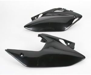 UFO Plastics Side Panels - Black , Color: Black KT04023-001