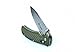 Folding Knife G726M-GR Classic Small Stainless Steel 440C Blade 3.4in Pocket Knife with Green G10 Handle Axis Lock Clip Point & Straight Edge Lockback Knife for Hunting Camping Outdoor Survival