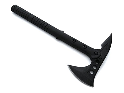 OS4YOU 40cm Black Tactical Tomahawk Typ M-48 - Jagd - Camping - Angel - Outdoor - Survival - Busch - Axt - Beil - Messer – Bild 3