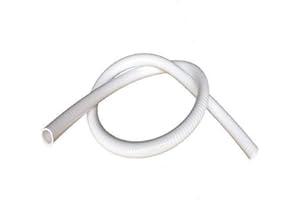 TEKTUBE White Schedule 40 Ultra Flexible PVC Pipe - Made in The USA (2" Dia x 25')