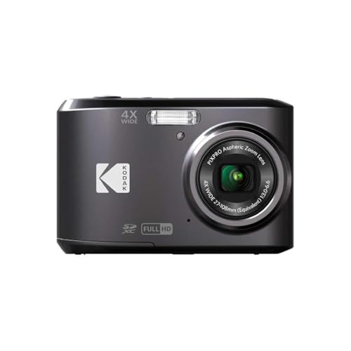 Kodak PIXPRO Friendly Zoom FZ43-BK 16MP Digital Camera with 4X Optical Zoom and 2.7
